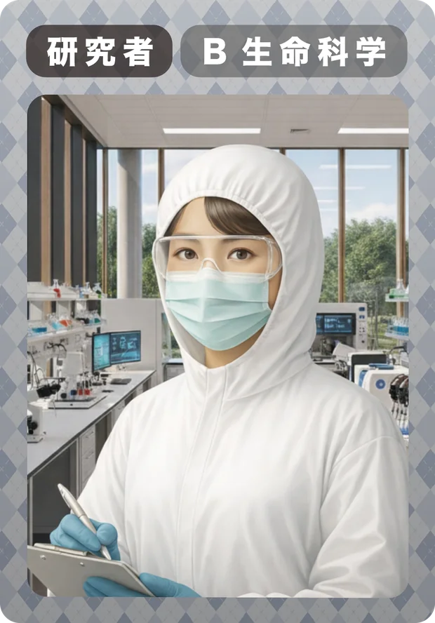 研究者カード「B 生命科学」